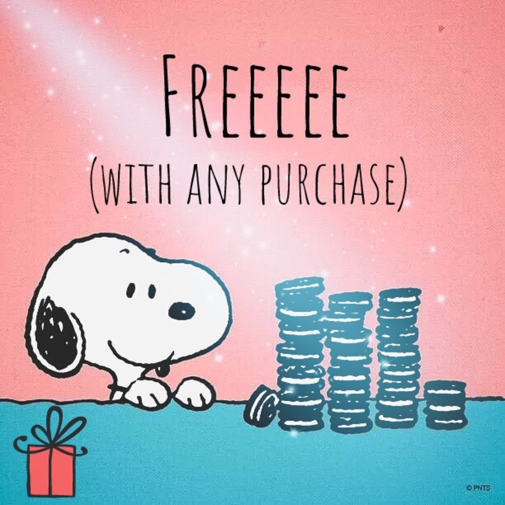 Free Gift with any purchase